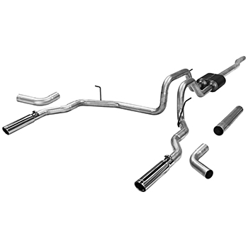 Flowmaster American Thunder Exhaust System, '04-'08 Ford F150 4.2L V6, 4.6/5.4L V8