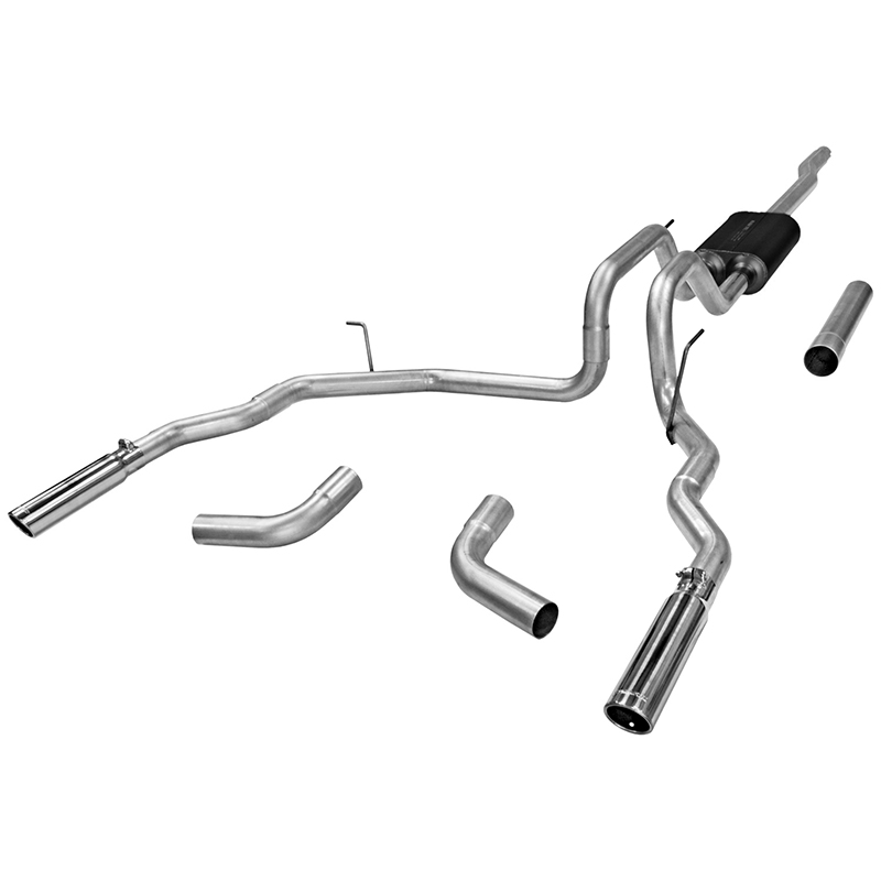 Flowmaster Force II Exhaust System, 04-08 Ford F150/Lincoln Mark LT 4.6/5.4L V8 Trucks