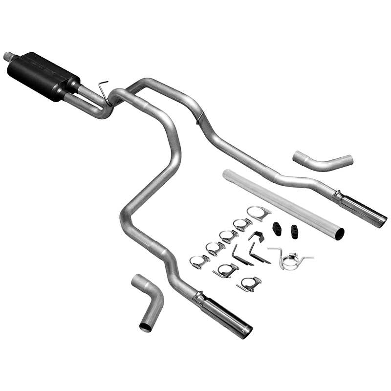 Flowmaster American Thunder Exhaust System, 94-01 Dodge Ram 5.2/5.9L V8
