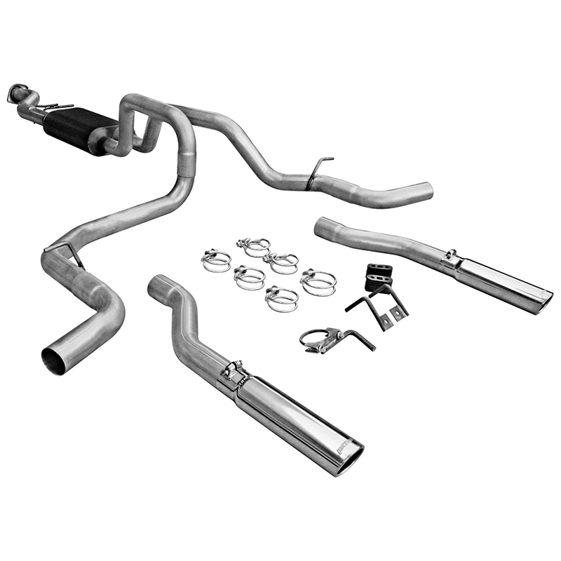 Flowmaster American Thunder Exhaust System, 99-06 Chevrolet/GMC 4.8/5.3L SC/SB Trucks