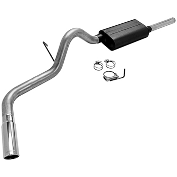 Flowmaster Force II Exhaust System, '05-'10 Dodge Dakota 3.7L V6/4.7L V8
