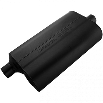 Flowmaster Super 50 Series Delta Flow Muffler, Aluminized Steel, 2.25