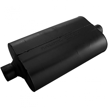 Flowmaster Super 50 Series Delta Flow Muffler, Aluminized Steel, 2.50