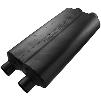 Flowmaster 50 Series Big Block Muffler, Aluminized Steel, 3.00