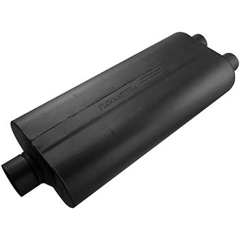 Flowmaster 70 Series Big Block II Muffler, Aluminized Steel, 3.00