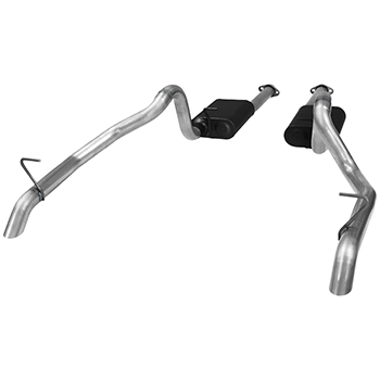 Flowmaster American Thunder Stainless Exhaust System, '87-'93 Mustang GT 5.0L V8