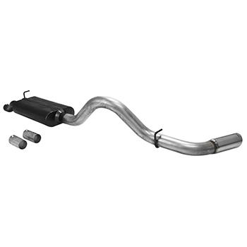 Flowmaster American Thunder Stainless Exhaust System, '01-'04 Chevrolet/GMC 6.0/8.1L V8 HD EC/CC Trucks