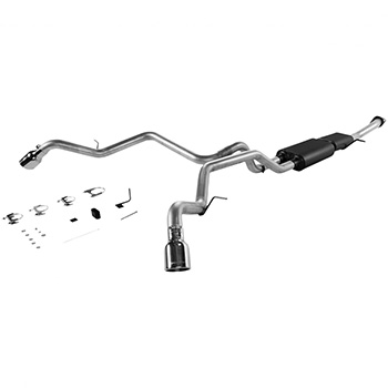 Flowmaster American Thunder Stainless Exhaust System, '02-'05 Avalanche 5.3L, '01-'06 Suburban/Yukon 5.3L V8