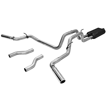 Flowmaster American Thunder Stainless Exhaust System, '04-'05 Dodge Ram 5.7L V8 Hemi Magnum
