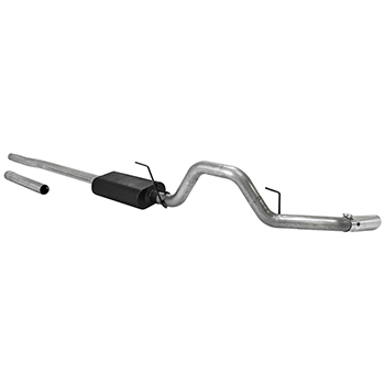 Flowmaster American Thunder Stainless Exhaust System, '04-'08 Ford F150/Lincoln Mark LT 4.6/5.4L V8