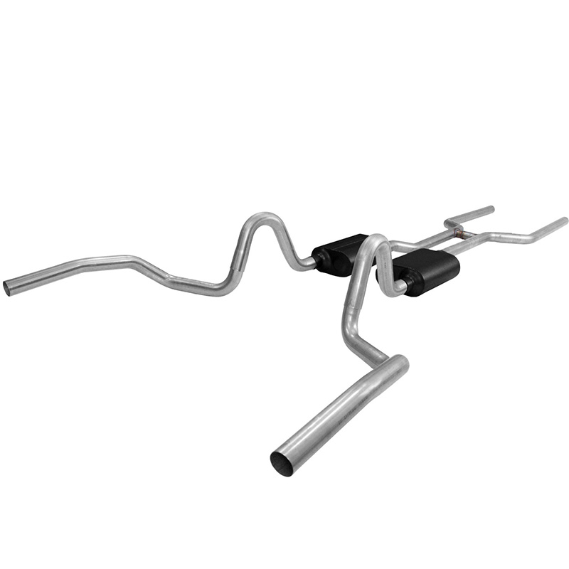 Flowmaster American Thunder Stainless Exhaust System, 68-72 GM A-Body V8