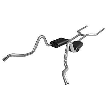 Flowmaster American Thunder Stainless Exhaust System, '64-'67 GM A-Body V8
