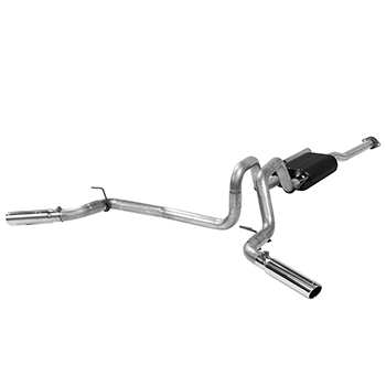 Flowmaster American Thunder Stainless Exhaust System, '05-'12 Toyota Tacoma 4.0L V6