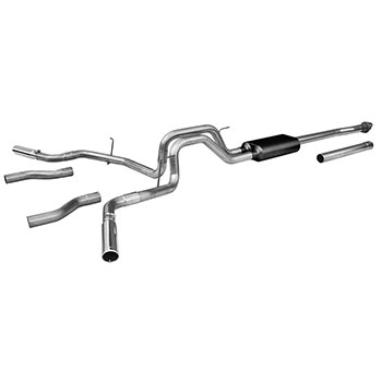 Flowmaster Force II Stainless Exhaust System, '09-'13 Ford F150 4.6/5.0/5.4L V8