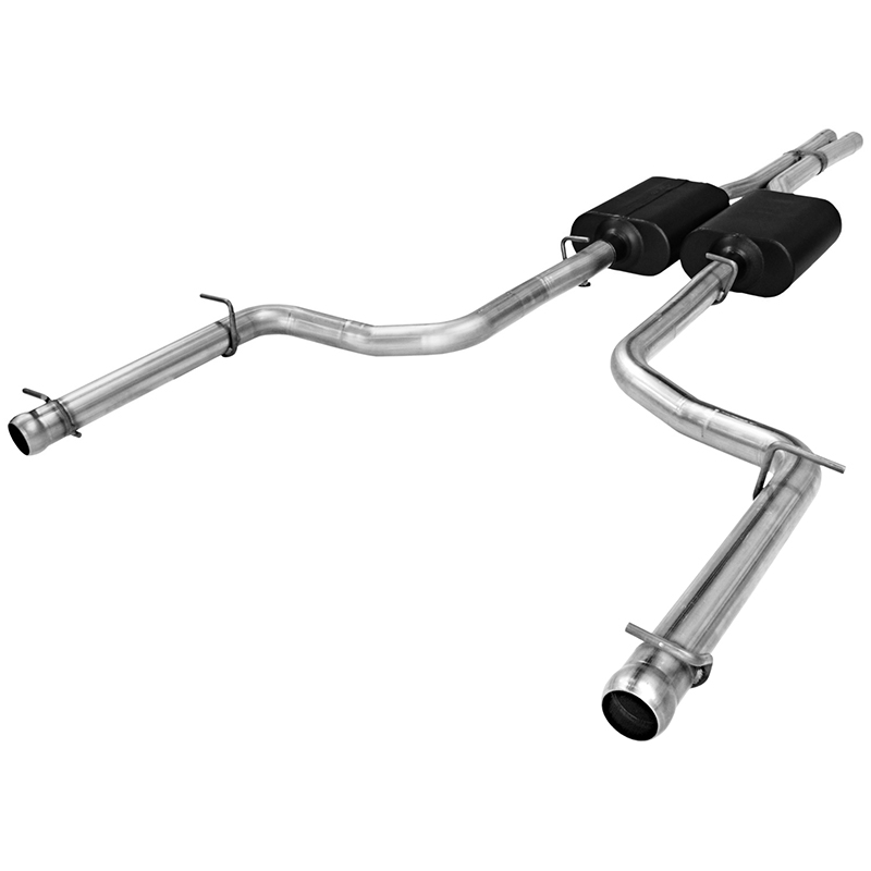 Flowmaster American Thunder Stainless Exhaust System, 09-13 Dodge Challenger 5.7L Hemi V8