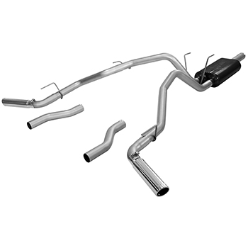 Flowmaster American Thunder Stainless Exhaust System, '09-'13 Dodge Ram 1500 4.7/5.7L V8