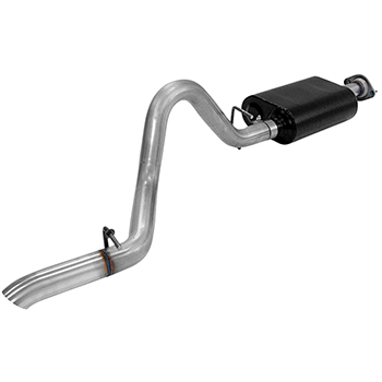 Flowmaster Force II Stainless Exhaust System, '00-'06 Jeep Wranger TJ 4.0L L6