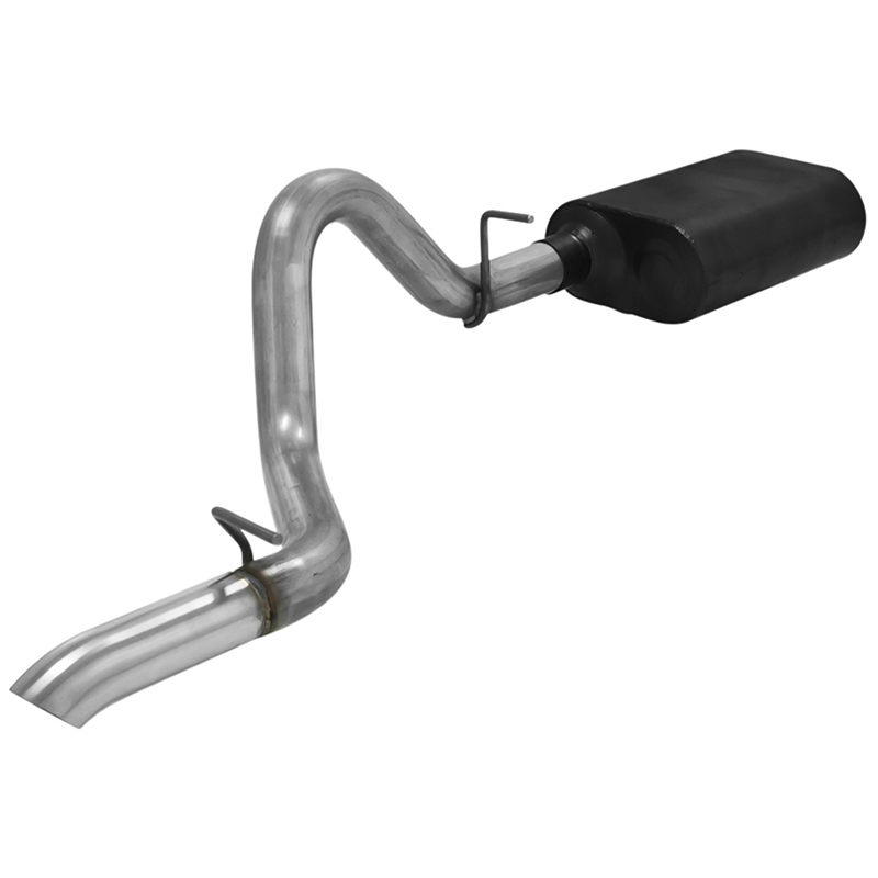 Flowmaster Force II Stainless Exhaust System, 97-99 Jeep Wrangler TJ 2.5L L4/4.0L V6