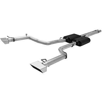 Flowmaster American Thunder Stainless Exhaust System, '08-'13 Dodge Challenger 6.1/6.4L V8
