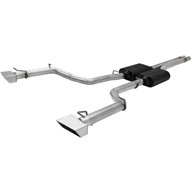 Flowmaster American Thunder Stainless Exhaust System, 08-13 Dodge Challenger 6.1/6.4L V8