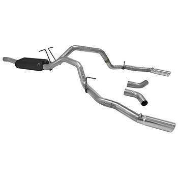 Flowmaster Force II Stainless Exhaust System, '08-'13 Ford F250 Super Duty 5.4/6.2L V8/6.8L V10