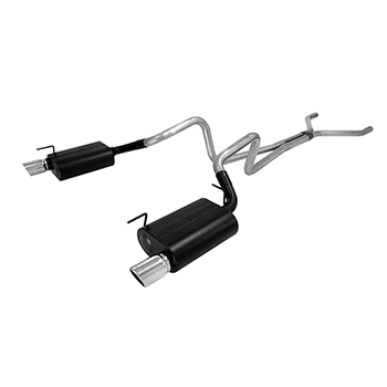 Flowmaster Stainless Exhaust System, '05-'09 Mustang V6