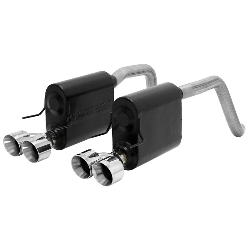 Flowmaster Force II Stainless Exhaust System, 05-08 Corvette 6.0L V8