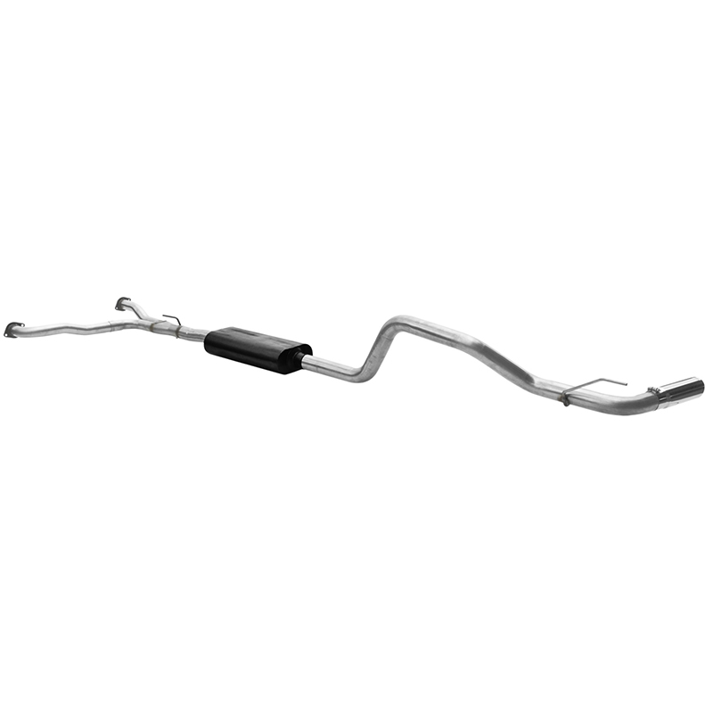 Flowmaster American Thunder Stainless Exhaust System, 04-12 Nissan Titan 5.6L V8