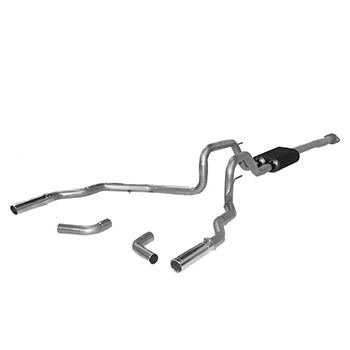 Flowmaster Force II Stainless Exhaust System, '11-'13 Ford F150 3.5L Eco Boost Turbo V6