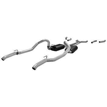 Flowmaster American Thunder Stainless Exhaust System, '67-'74 Mopar A-Body V8