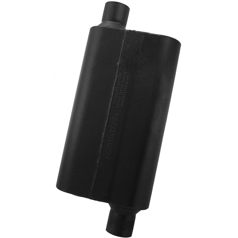 Flowmaster 50 Series Delta Flow Muffler, 409S Stainless Steel, 2.25
