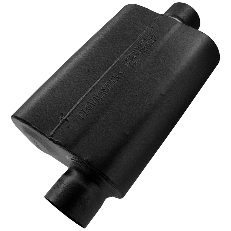 Flowmaster 40 Series Delta Flow Muffler, 409S Stainless Steel, 3.00