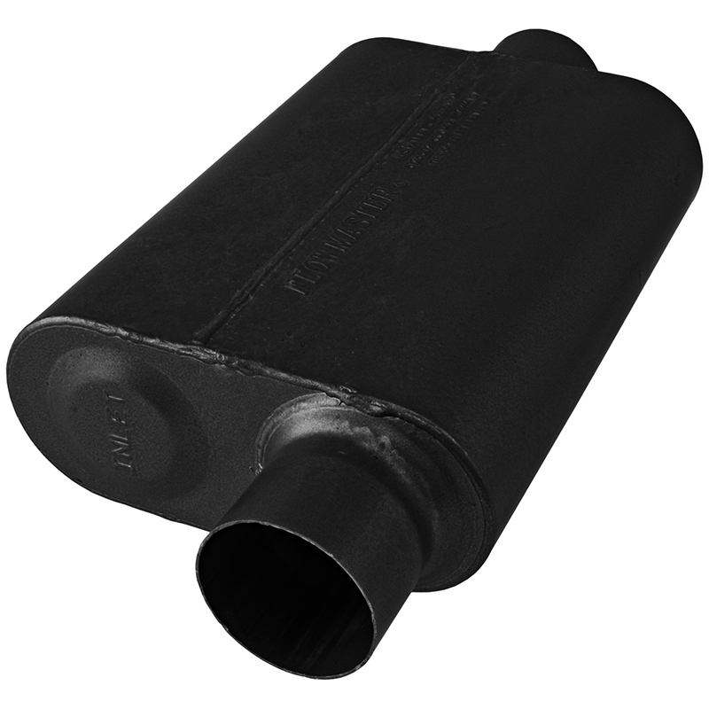 Flowmaster Super 44 Series Delta Flow Muffler, 409S Stainless Steel, 3.00