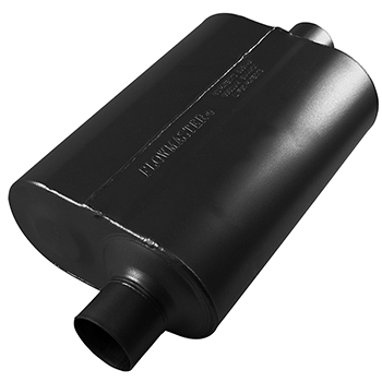 Flowmaster Super 40 Series Delta Flow Muffler, 409S Stainless Steel, 2.50