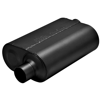 Flowmaster Super 40 Series Delta Flow Muffler, 409S Stainless Steel, 2.50