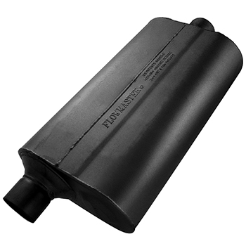 Flowmaster Super 50 Series Delta Flow Muffler, 409S Stainless Steel, 2.50