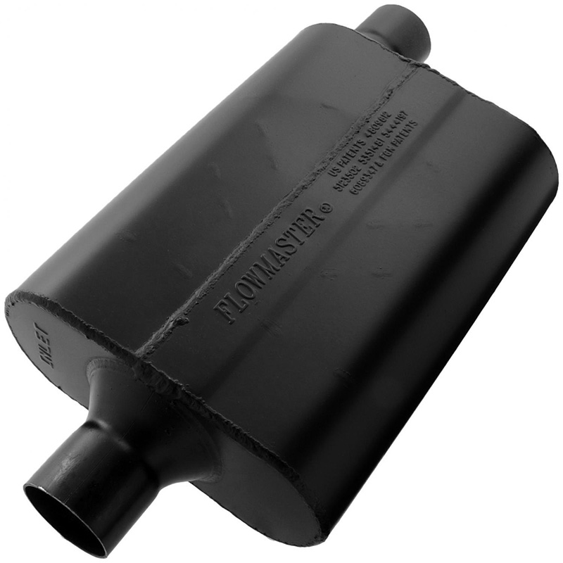 Flowmaster Super 44 Series Delta Flow Muffler, Aluminized Steel, 2.25