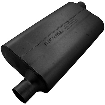 Flowmaster 50 Series Delta Flow Muffler, Aluminized Steel, 2.25