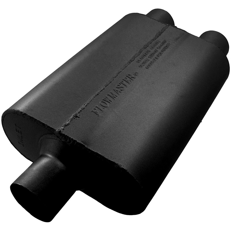 Flowmaster 40 Series Delta Flow Muffler, Aluminized Steel, 2.50