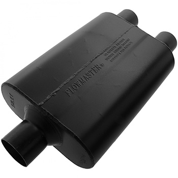 Flowmaster Super 44 Series Delta Flow Muffler, Aluminized Steel, 2.50