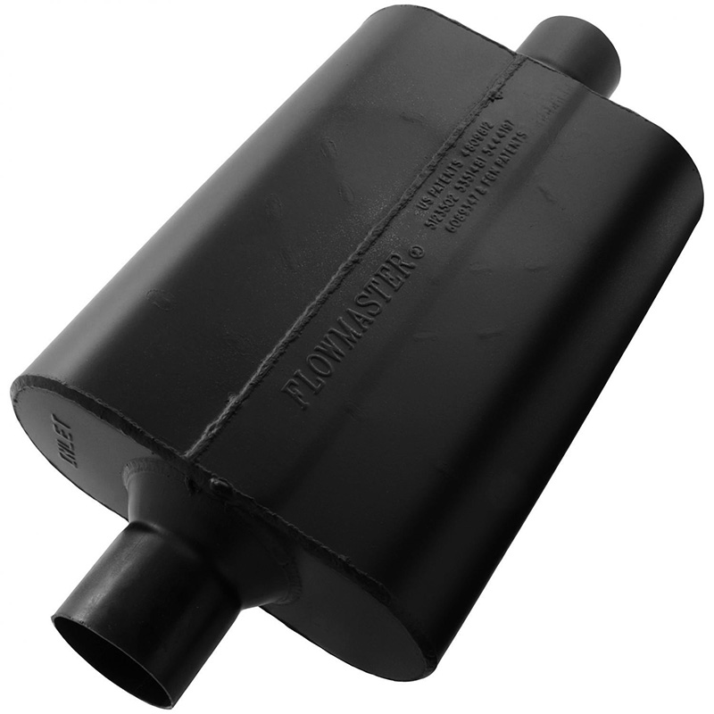 Flowmaster Super 44 Series Delta Flow Muffler, Aluminized Steel, 2.50