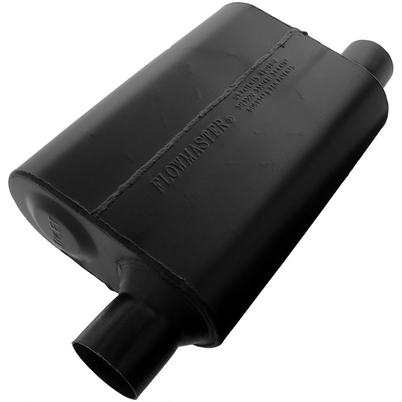 Flowmaster Super 44 Series Delta Flow Muffler, Aluminized Steel, 2.50