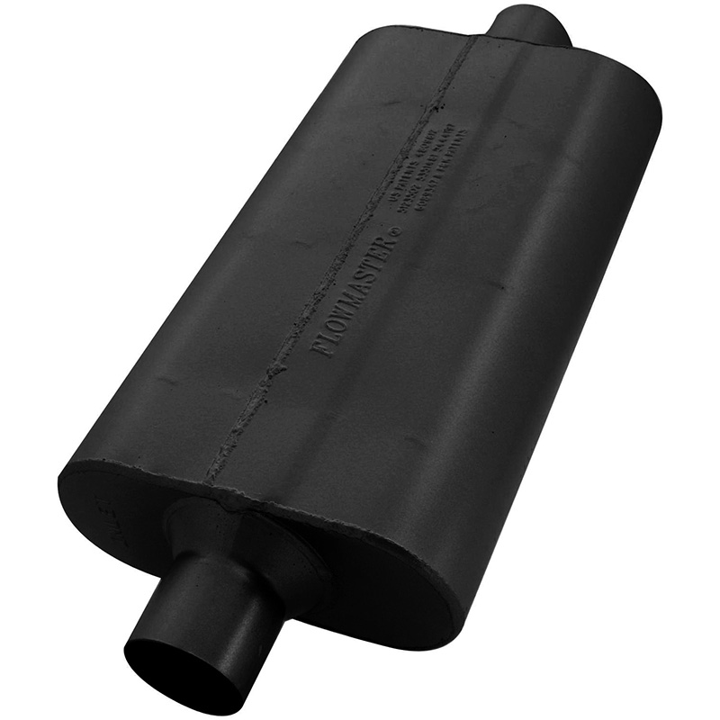 Flowmaster 50 Series Delta Flow Muffler, Aluminized Steel, 2.50