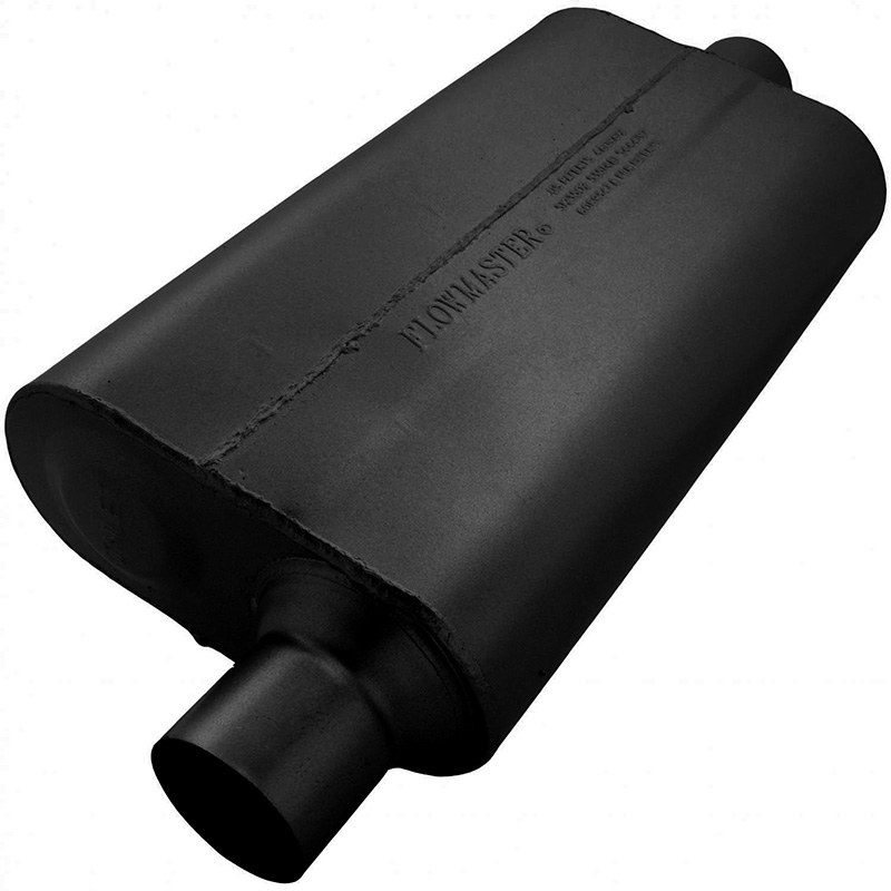 Flowmaster 50 Series Delta Flow Muffler, Aluminized Steel, 2.50