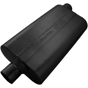 Flowmaster 50 Series Delta Flow Muffler, Aluminized Steel, 2.50