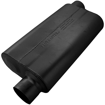 Flowmaster 50 Series Delta Flow Muffler, Aluminized Steel, 3.00