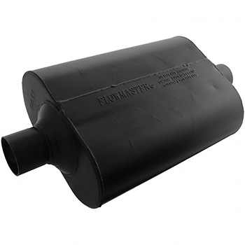 Flowmaster Super 40 Series Delta Flow Muffler, Aluminized Steel, 2.25