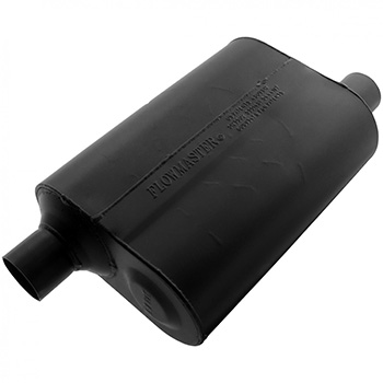 Flowmaster Super 40 Series Delta Flow Muffler, Aluminized Steel, 2.25