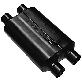 Flowmaster Super 40 Series Delta Flow Muffler, Aluminized Steel, 2.50