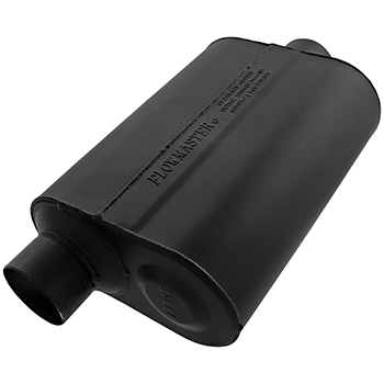 Flowmaster Super 40 Series Delta Flow Muffler, Aluminized Steel, 2.50